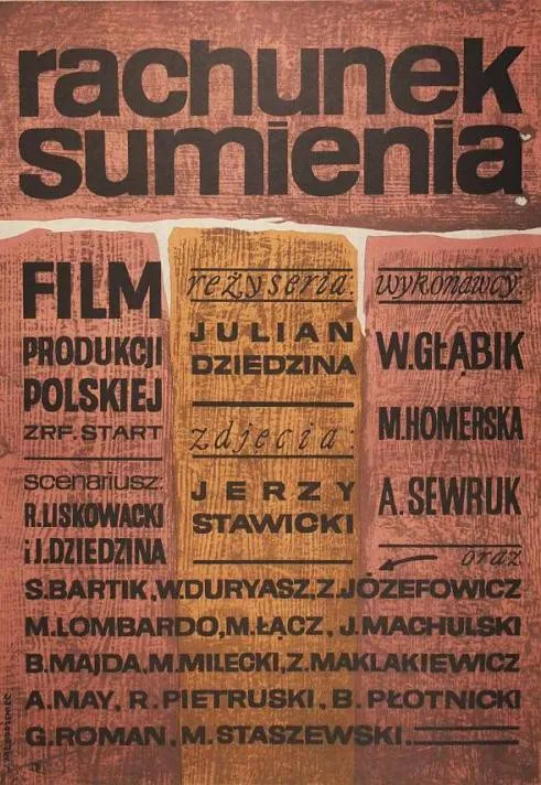 Plakat: Rachunek sumienia