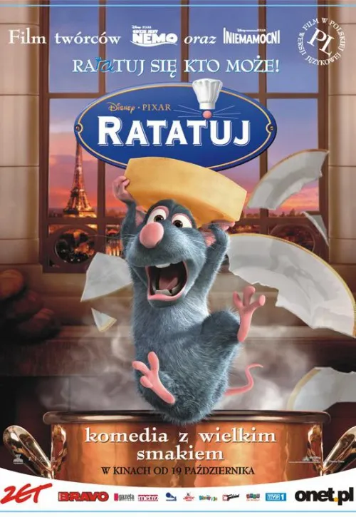 Plakat: Ratatuj