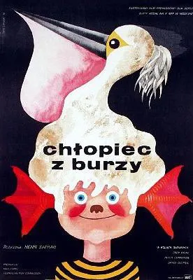 Plakat: Chłopiec z burzy