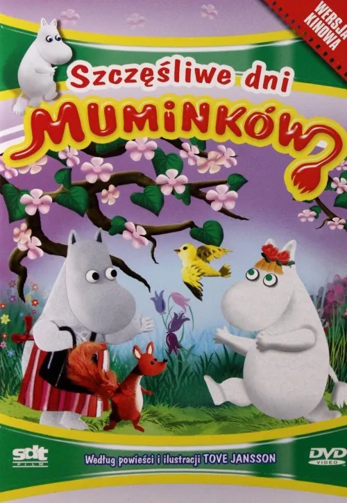 Plakat: Szczęśliwe dni Muminków