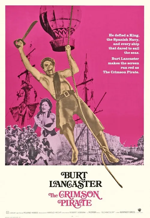 Plakat: Karmazynowy pirat