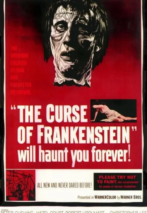 Plakat: Przekleństwo Frankensteina