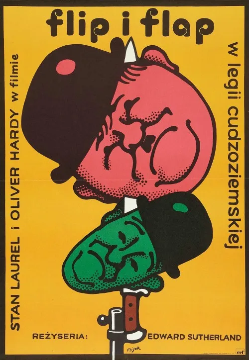 Plakat: Flip i Flap w Legii Cudzoziemskiej