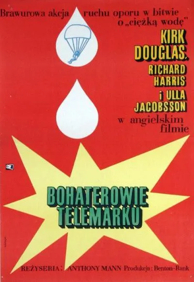 Plakat: Bohaterowie Telemarku