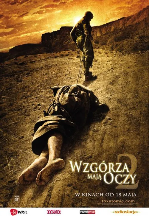 Plakat: Wzgórza mają oczy 2