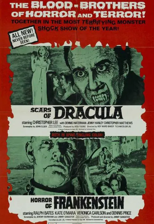 Plakat: Horror Frankensteina