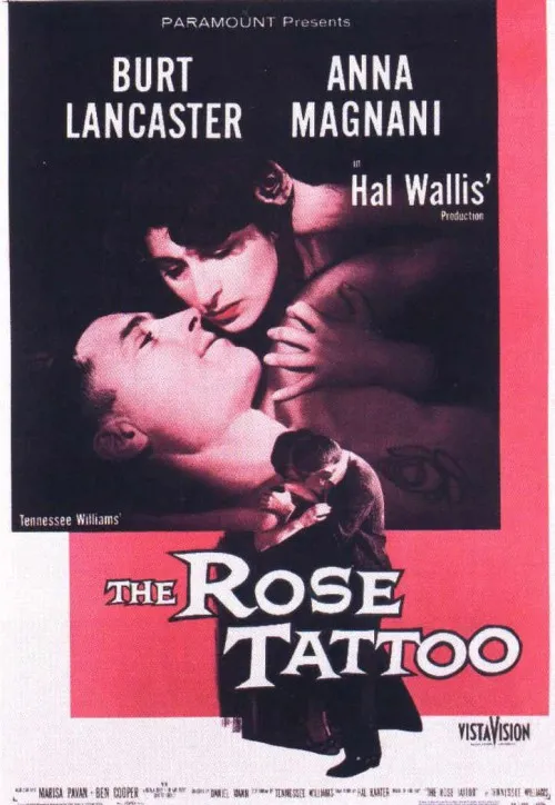 Plakat: Tatuowana róża