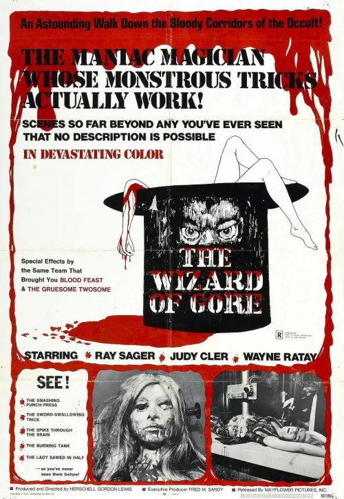 Plakat: The Wizard of Gore