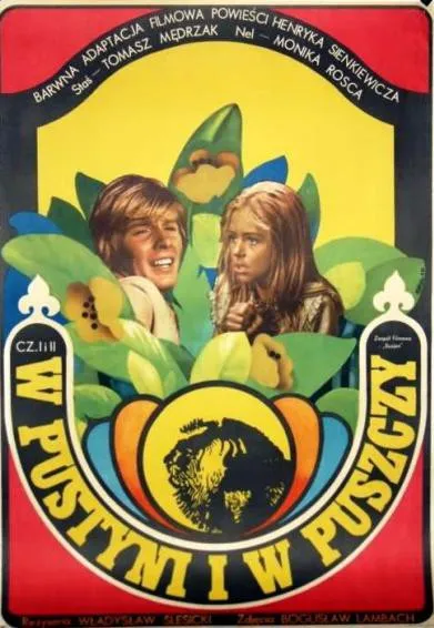 Plakat: W pustyni i w puszczy