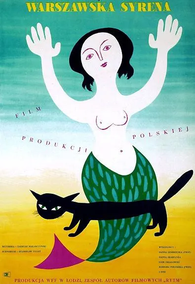 Plakat: Warszawska syrena