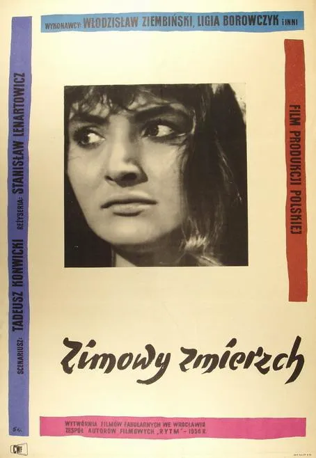 Plakat: Zimowy zmierzch