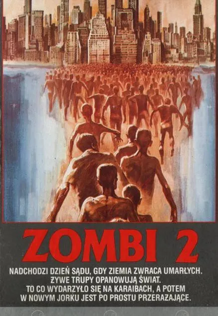 Plakat: Zombie - pożeracze mięsa