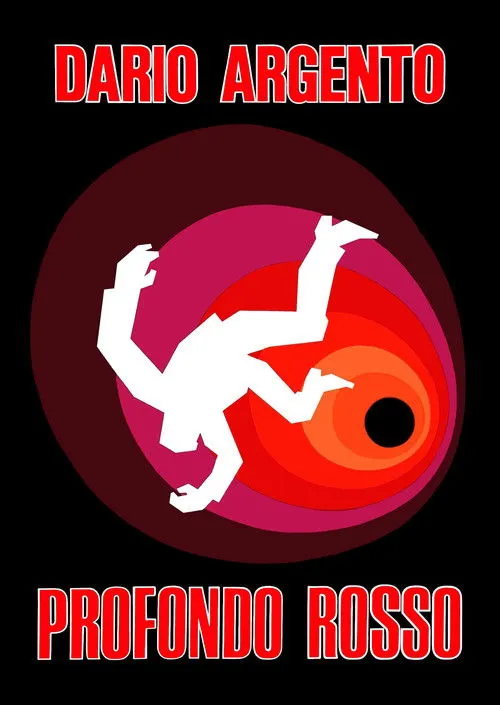 Plakat: Głęboka czerwień