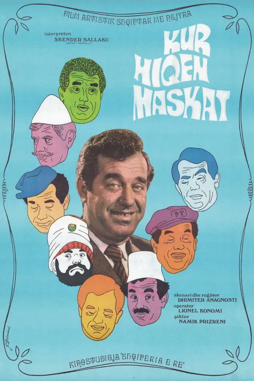 Plakat: Kiedy opadają maski