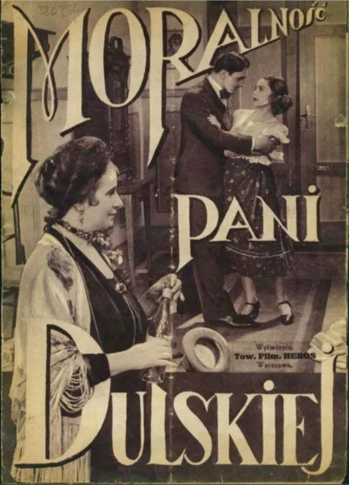 Plakat filmu Moralność Pani Dulskiej