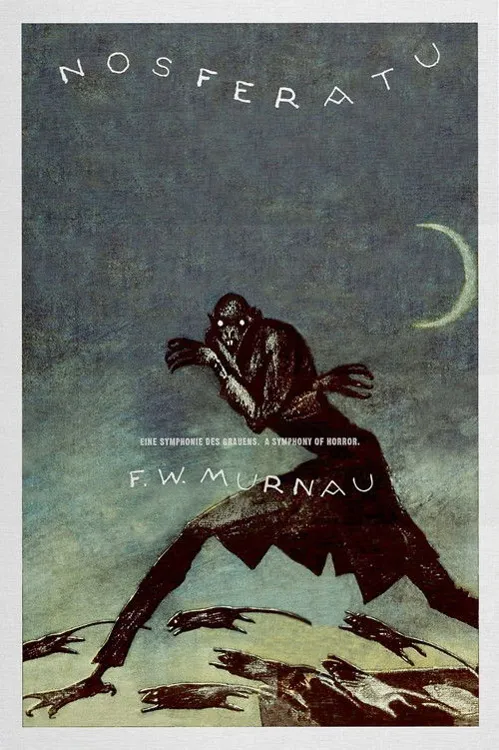Plakat filmu Nosferatu, eine Symphonie des Grauens