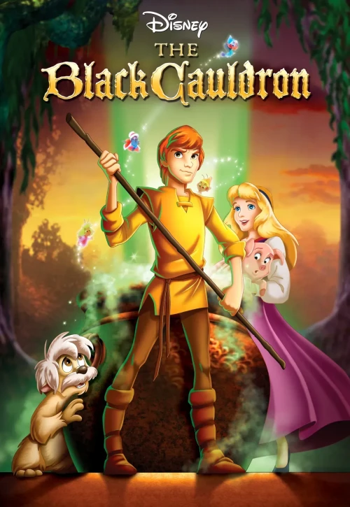 Plakat: Taran i magiczny kocioł