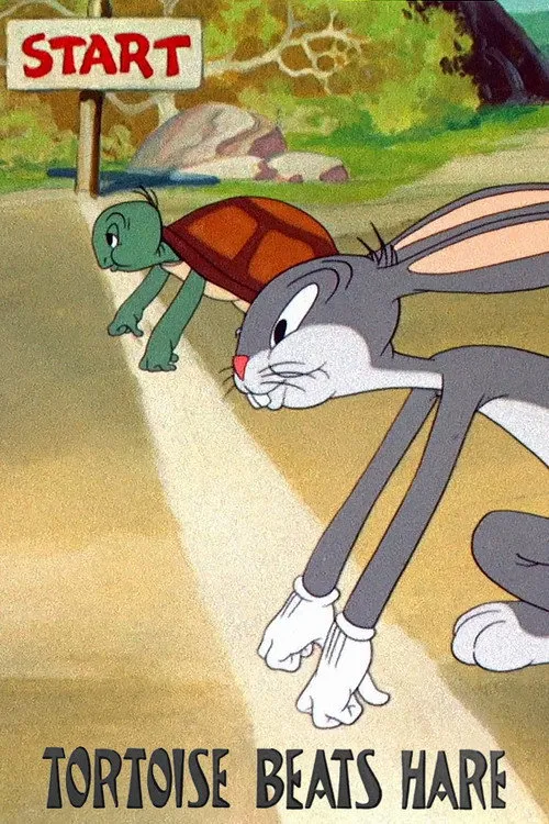 Plakat: Tortoise Beats Hare