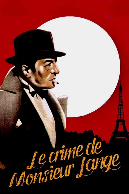 Plakat filmu Le Crime de Monsieur Lange