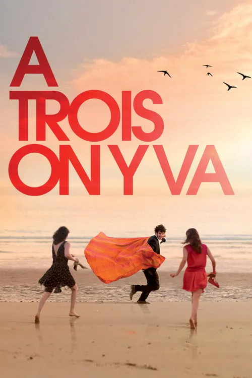 Plakat: À trois on y va