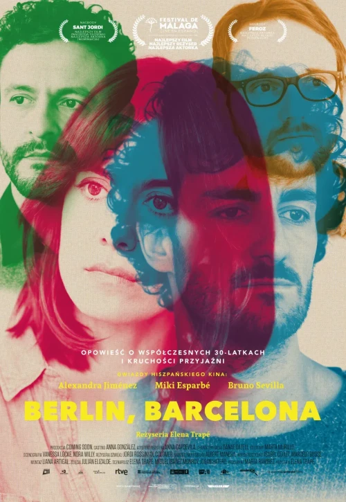 Plakat: Berlin, Barcelona