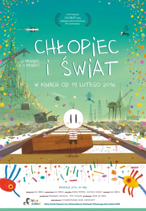 Plakat: Chłopiec i świat