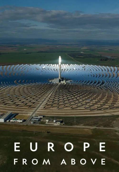 Plakat: Europa z powietrza