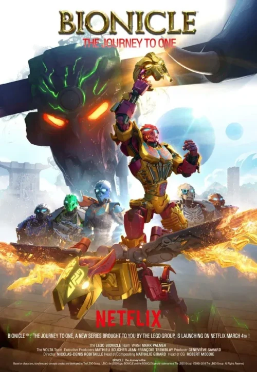Plakat: LEGO Bionicle: Droga do jedności