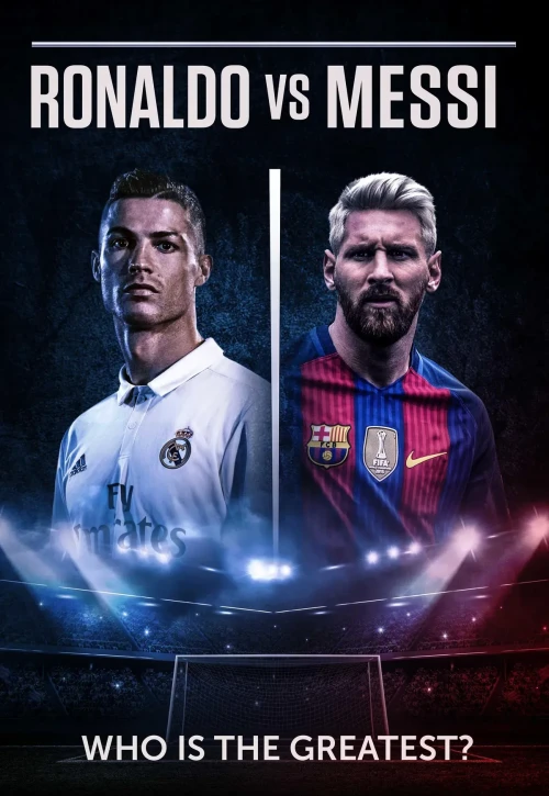 Plakat: Ronaldo vs. Messi
