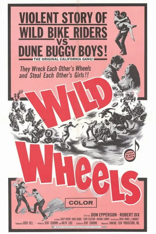 Plakat filmu Wild Wheels