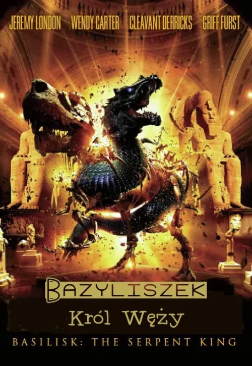 Plakat: Bazyliszek - Król węży