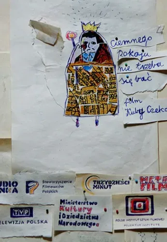 Plakat: Ciemnego pokoju nie trzeba się bać