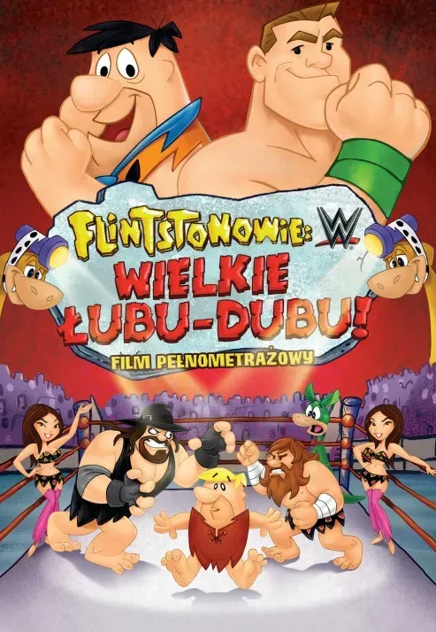 Plakat: Flintstonowie: Wielkie Łubu-dubu
