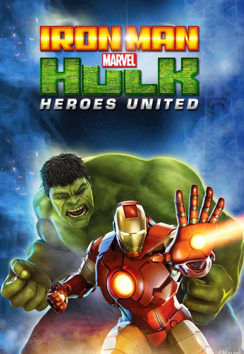 Plakat: Iron Man & Hulk: Zjednoczeni