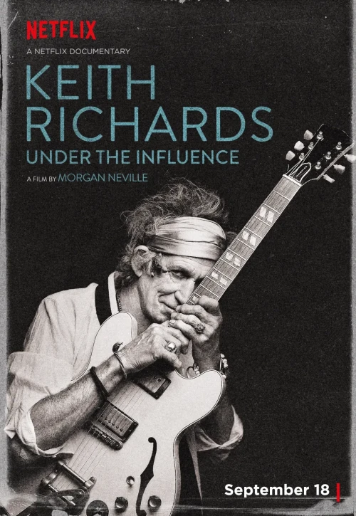 Plakat: Keith Richards: Under the Influence