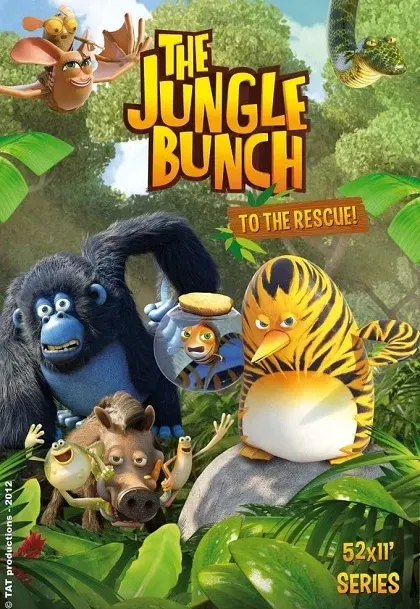 Plakat: Kumple z dżungli - na ratunek!