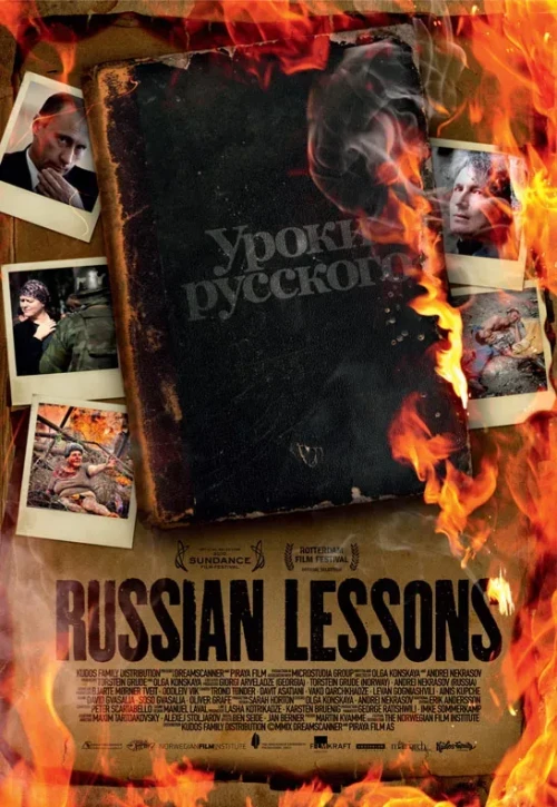 Plakat: Lekcje rosyjskiego