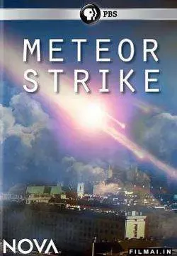 Plakat: Meteor czelabiński, nieproszony gość z kosmosu