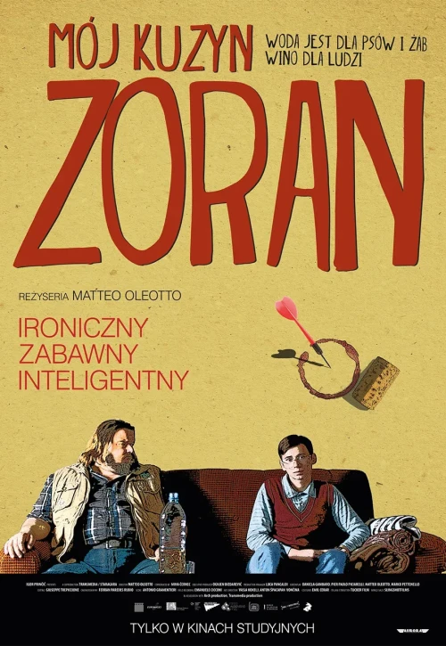 Plakat: Mój kuzyn Zoran