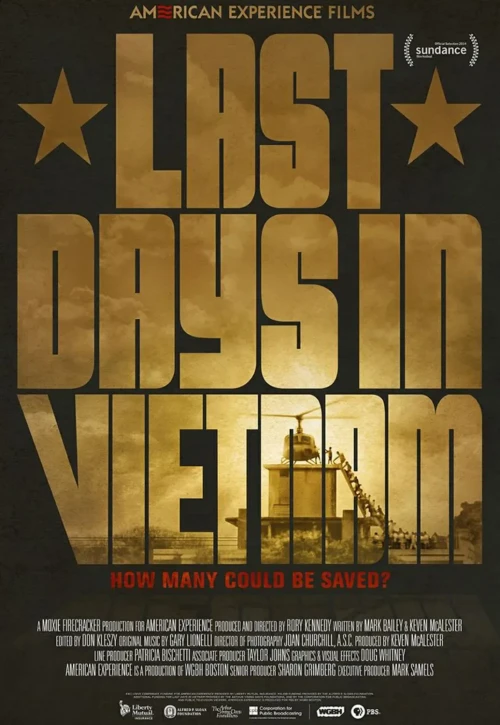 Plakat: Ostatnie dni w Wietnamie