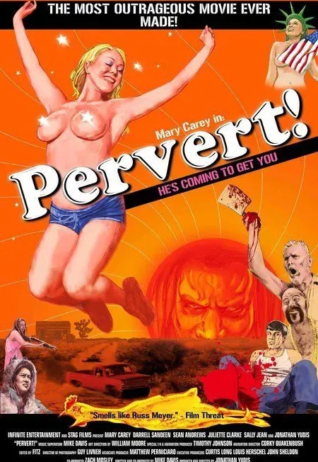 Plakat: Pervert!