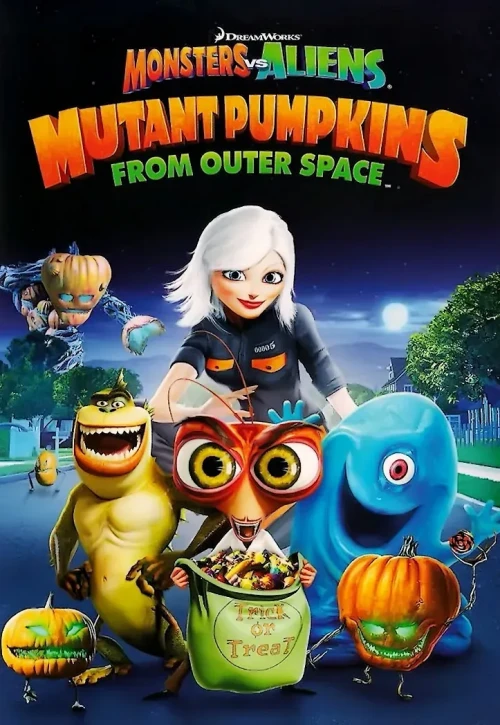 Plakat: Potwory kontra obcy: Dynie-mutanty z kosmosu