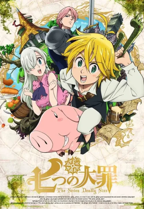 Plakat: The Seven Deadly Sins