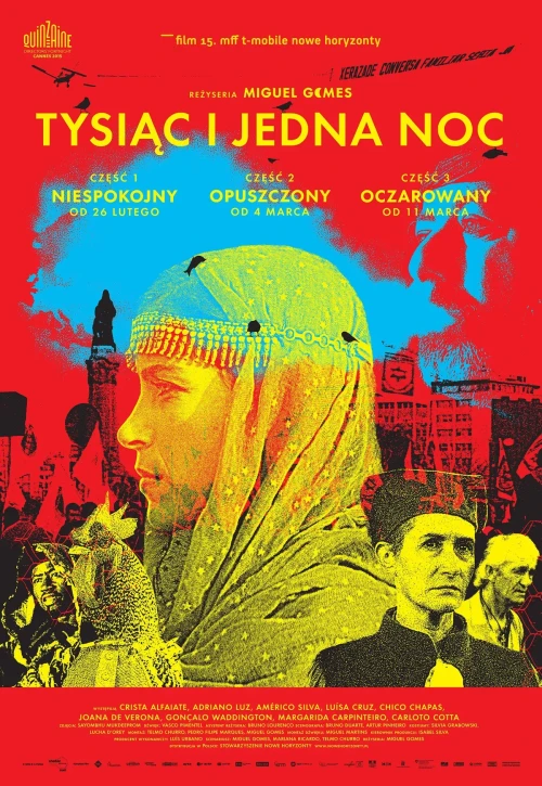 Plakat: Tysiąc i jedna noc – cz. 1, niespokojny