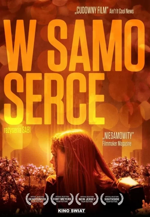 Plakat: W samo serce