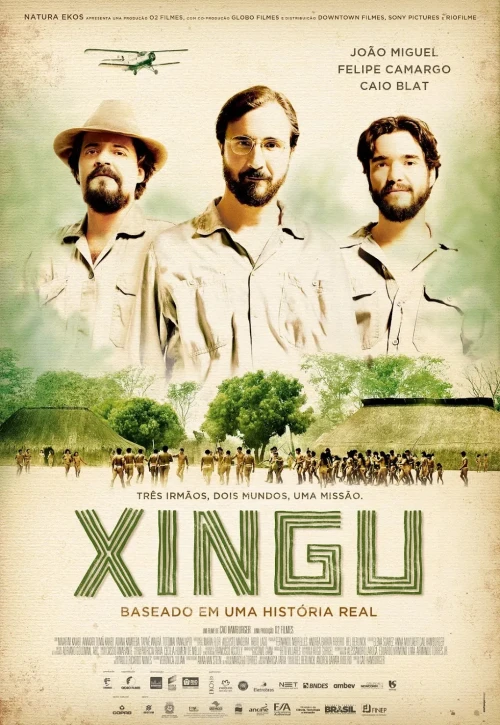 Plakat: Wyprawa do Xingu
