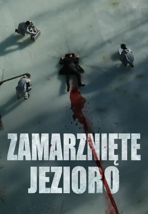 Plakat: Zamarznięte jezioro