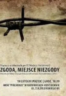 Plakat: Zgoda - miejsce niezgody