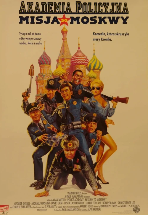 Plakat: Akademia Policyjna: Misja do Moskwy
