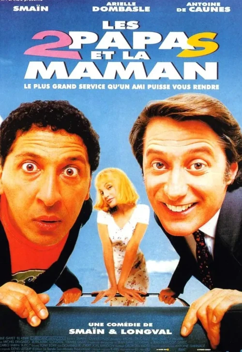Plakat: Dwóch tatusiów i mama